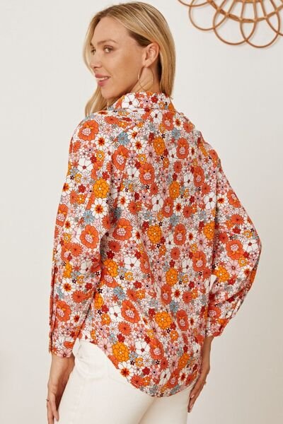 Ditsy Floral Collared Neck Shirt - Do Shop It™