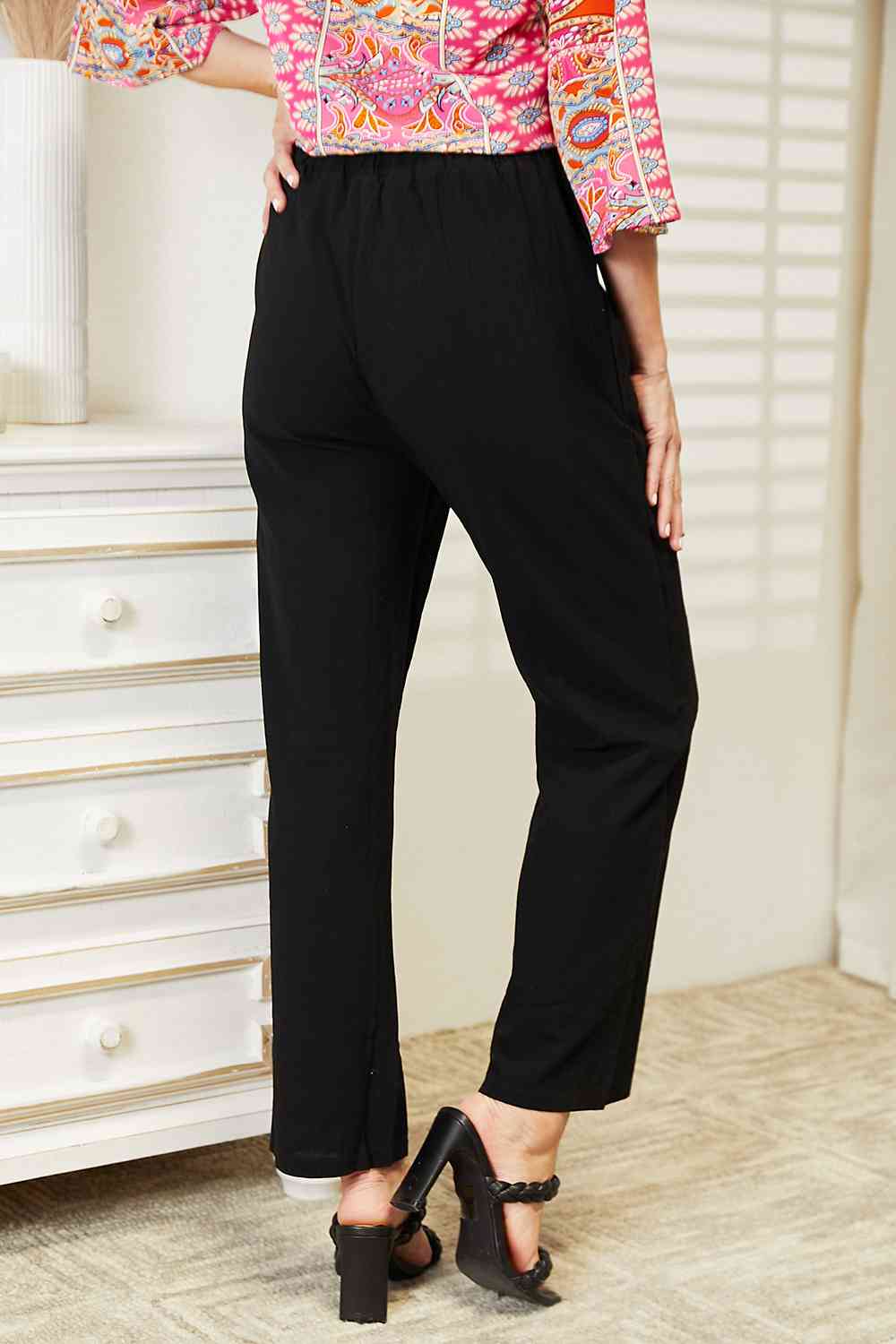 Double Take Pull - On Pants with Pockets - Do Shop It™