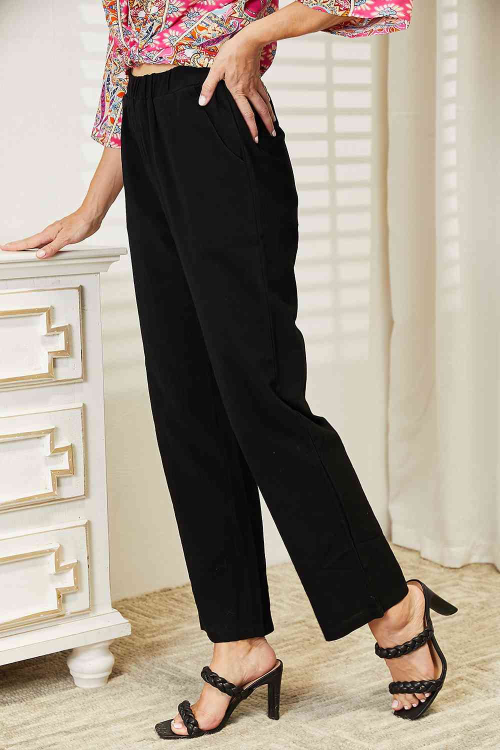 Double Take Pull - On Pants with Pockets - Do Shop It™