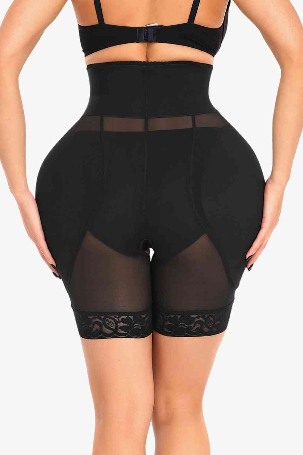 Full Size Breathable Lace Trim Shaping Shorts - Do Shop It™