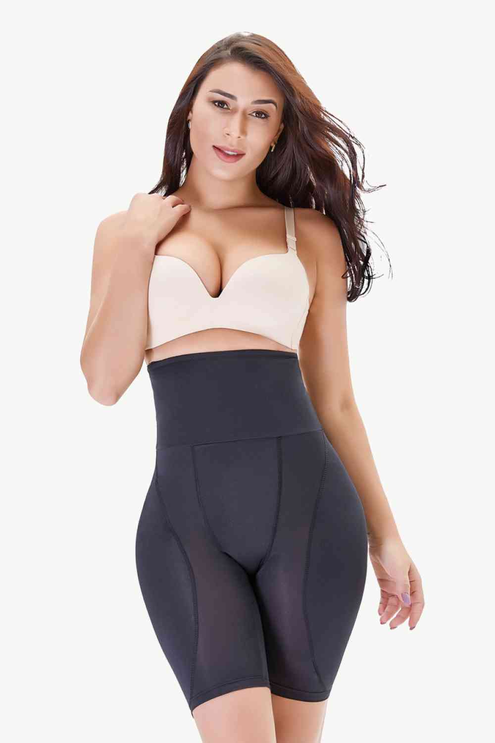 Full Size High Waisted Pull - On Shaping Shorts - Do Shop It™