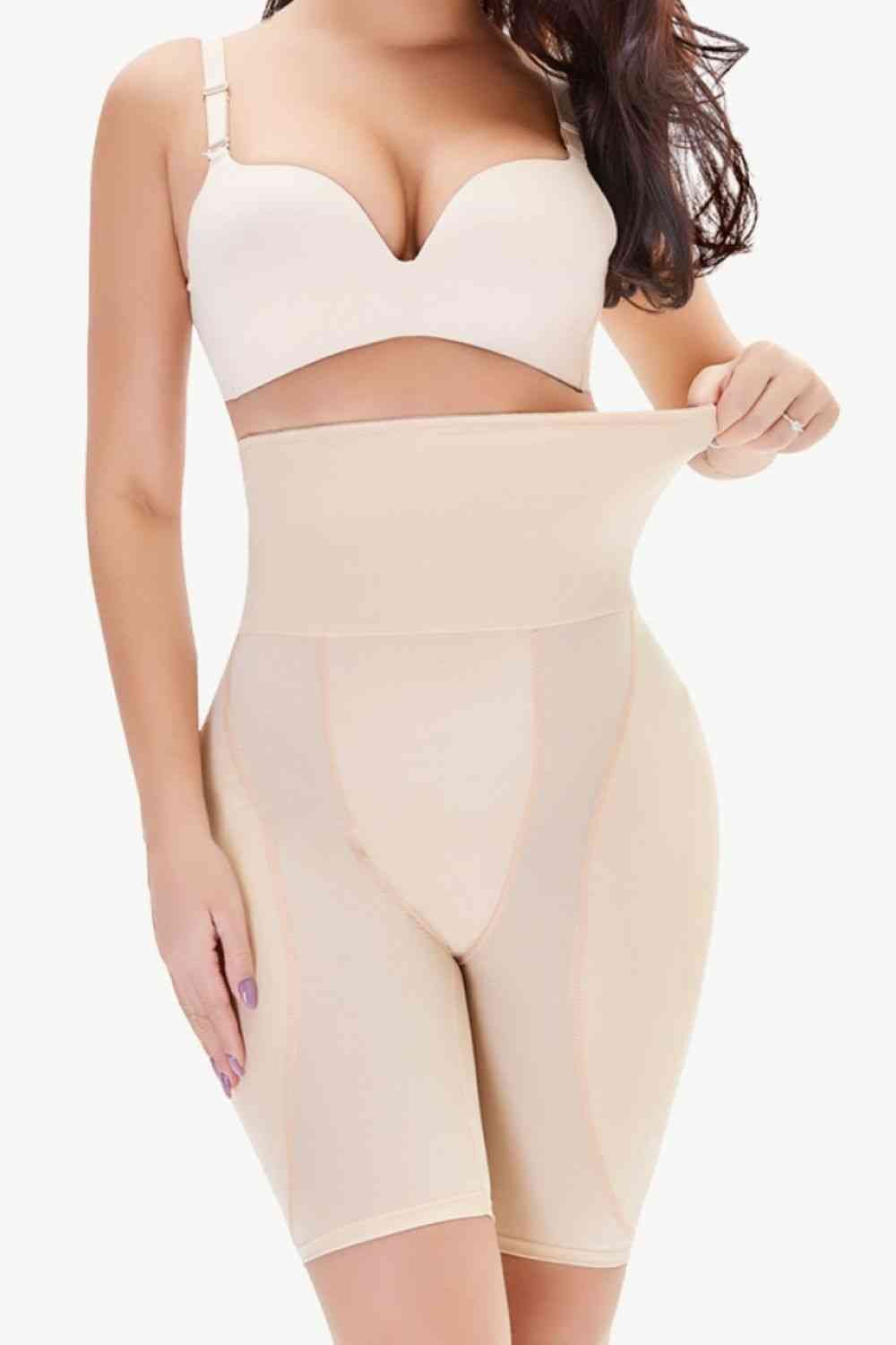 Full Size High Waisted Pull - On Shaping Shorts - Do Shop It™